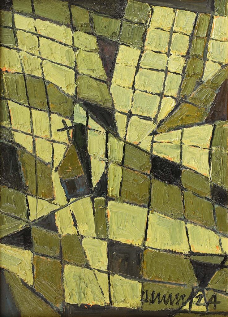 Phố 1 Size: 50cm x 70cm Material: Oil Painting Year: 2024 Artist: Hà Hùng Price: 800 USD