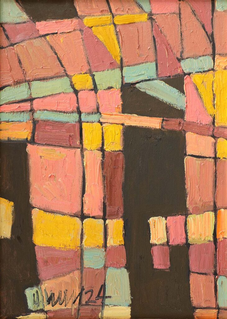 Phố 2 Size: 50cm x 70cm Material: Oil Painting Year: 2024 Artist: Hà Hùng Price: 800 USD