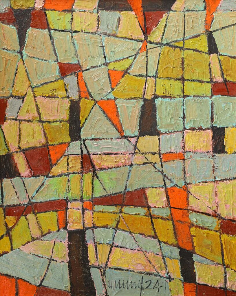 Phố Mùa Xuân Size: 85cm x 110cm Material: Oil Painting Year: 2024 Artist: Hà Hùng Price: 1,500 USD