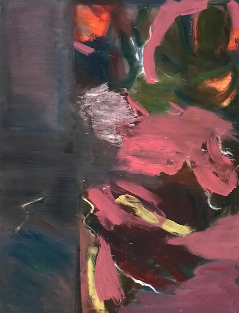 Không đề 1 Size: 100 x 130cm Year: 2024 Material: Acrylic on Canvas Artist: Bùi Chát