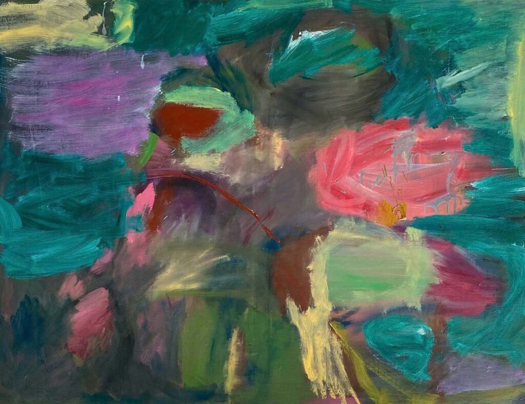 Không đề 10 Size: 100 x 130cm Year: 2024 Material: Acrylic on Canvas Artist: Bùi Chát