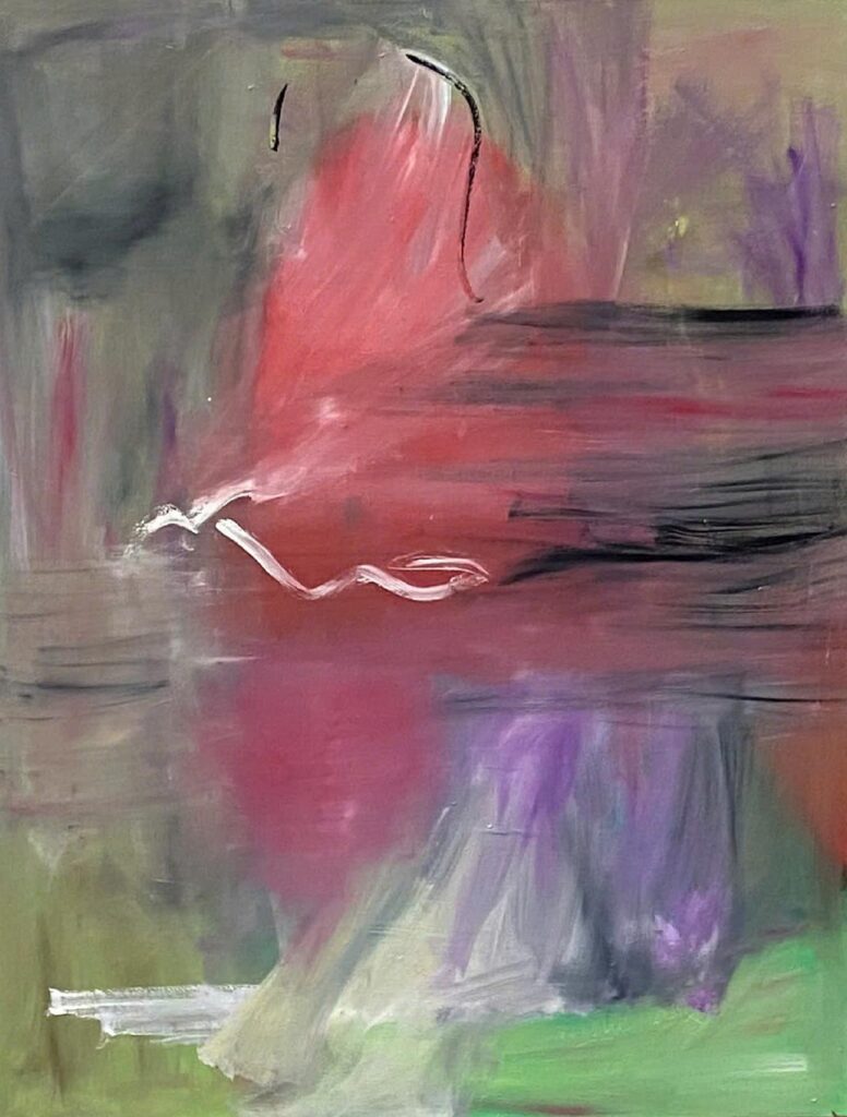 Không đề 12 Size: 100 x 130cm Year: 2024 Material: Acrylic on Canvas Artist: Bùi Chát