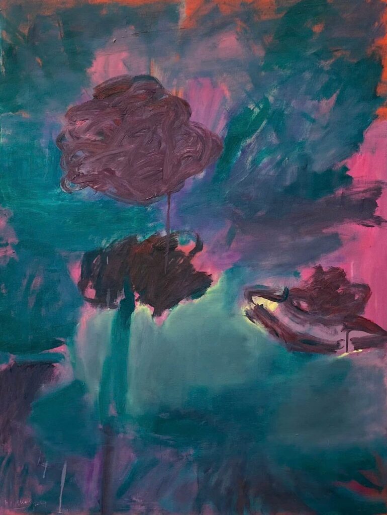 Không đề 15 Size: 100 x 130cm Year: 2024 Material: Acrylic on Canvas Artist: Bùi Chát