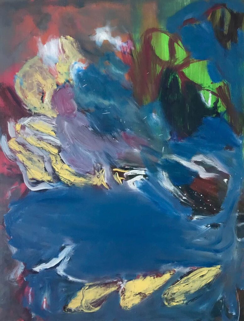 Không đề 16 Size: 100 x 130cm Year: 2024 Material: Acrylic on Canvas Artist: Bùi Chát