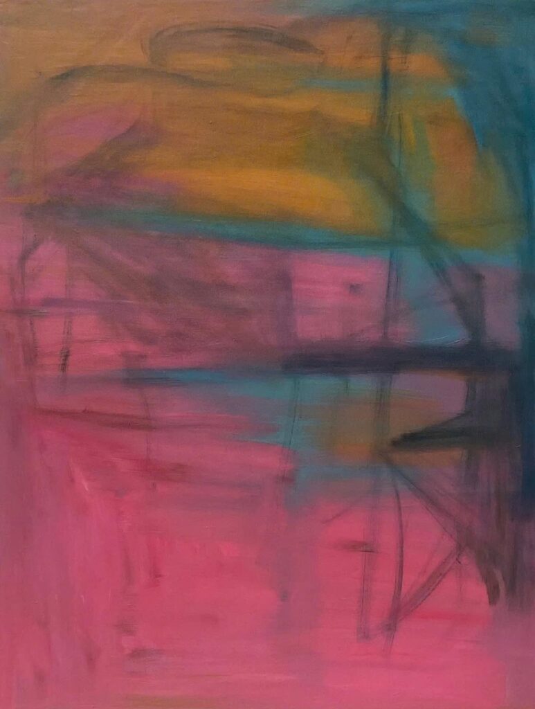 Không đề 17 Size: 100 x 130cm Year: 2024 Material: Acrylic on Canvas Artist: Bùi Chát