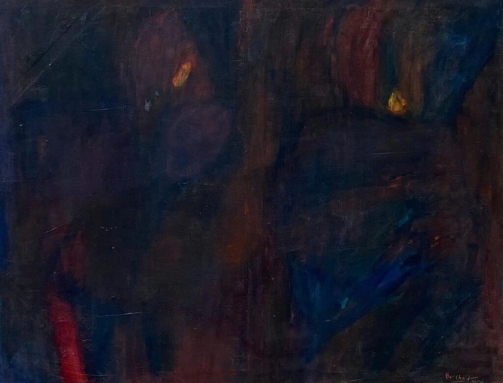 Không đề 3 Size: 100 x 130cm Year: 2024 Material: Acrylic on Canvas Artist: Bùi Chát