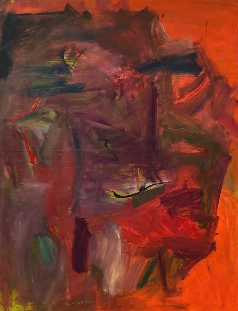 Không đề 9 Size: 100 x 130cm Year: 2024 Material: Acrylic on Canvas Artist: Bùi Chát