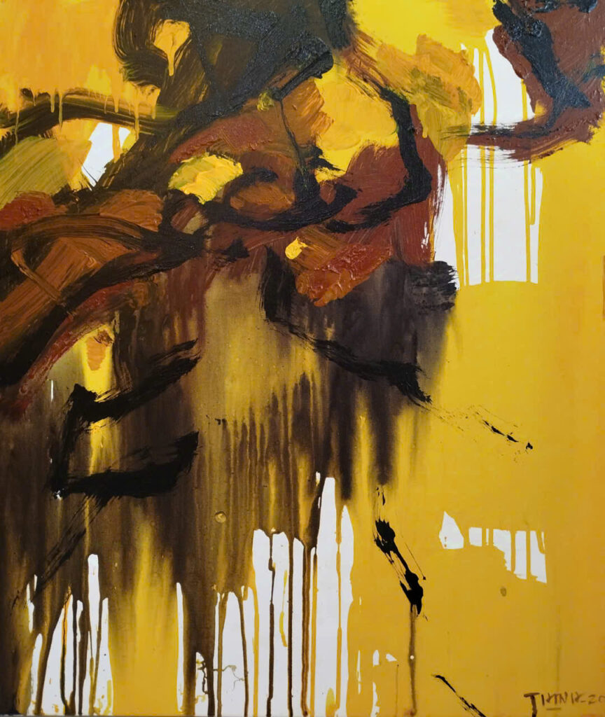 Cõi lặng Size: 60x70cm Material: Acrylic Artist: Trần Vĩnh Thịnh