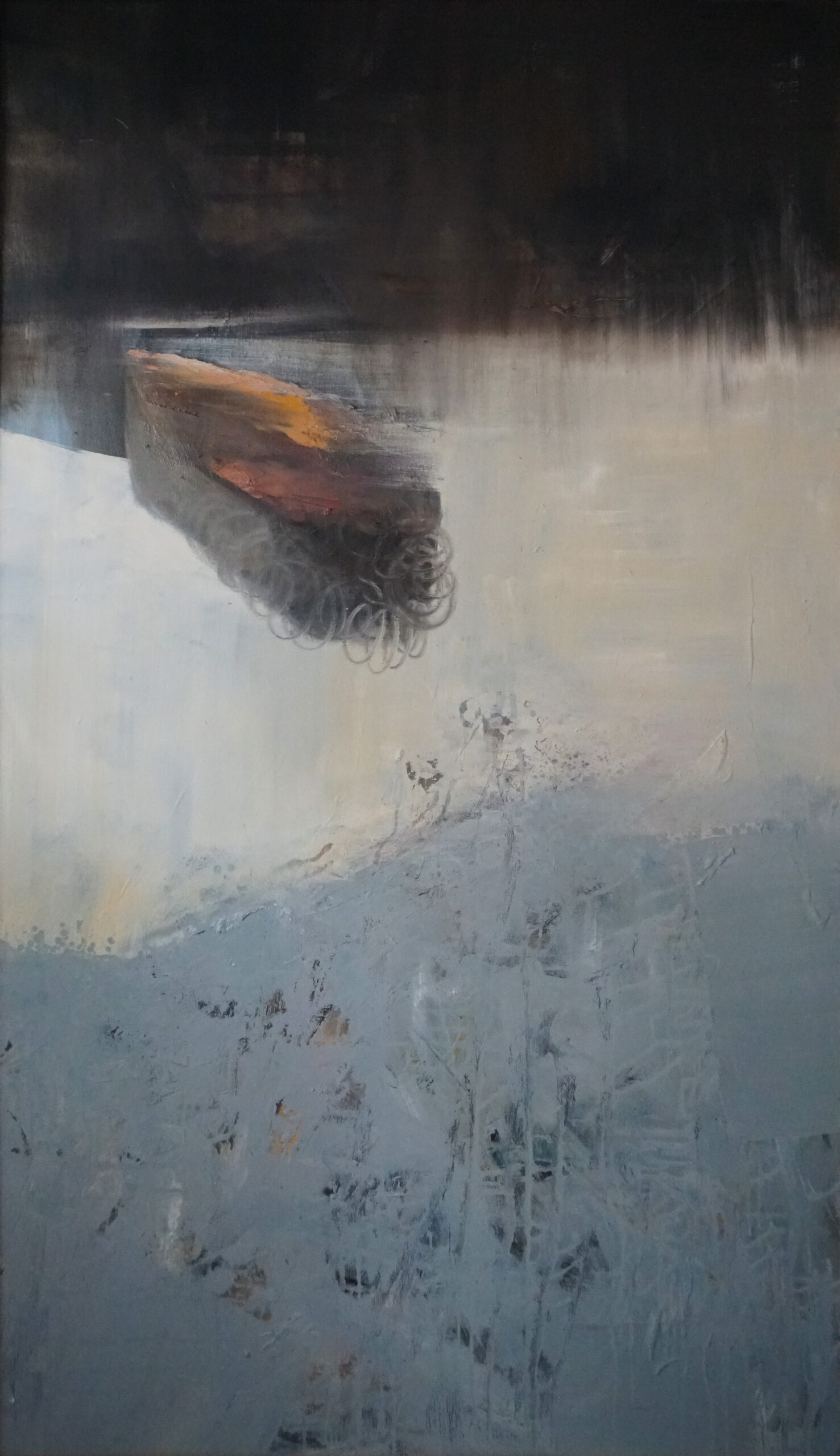 Tầng không 11 Size: 100x100cm Material: Synthetic material Artist: Nguyễn Thành Nhân Year: 2024