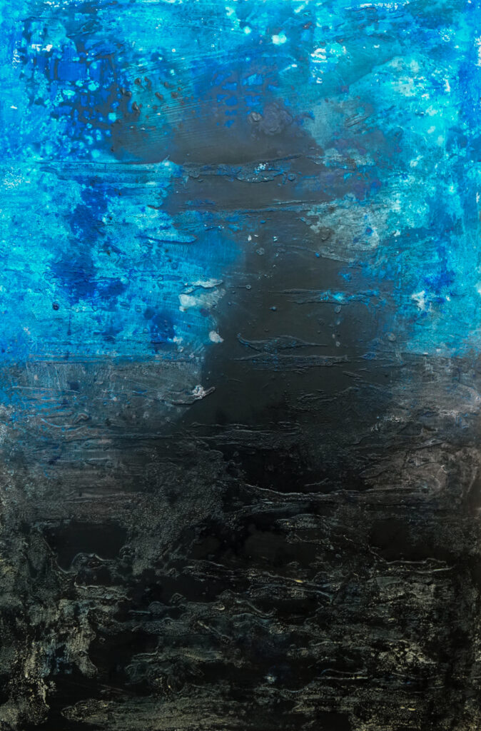 Tầng không 13 Size: 100x100cm Material: Synthetic material Artist: Nguyễn Thành Nhân Year: 2024