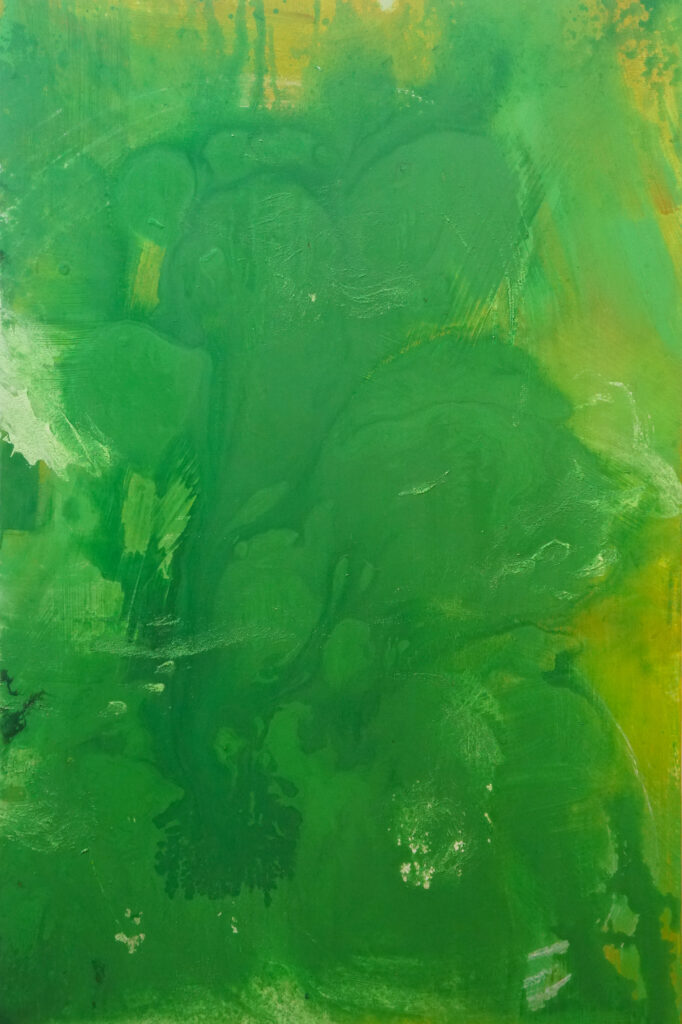 Tầng không 14 Size: 100x100cm Material: Synthetic material Artist: Nguyễn Thành Nhân Year: 2024