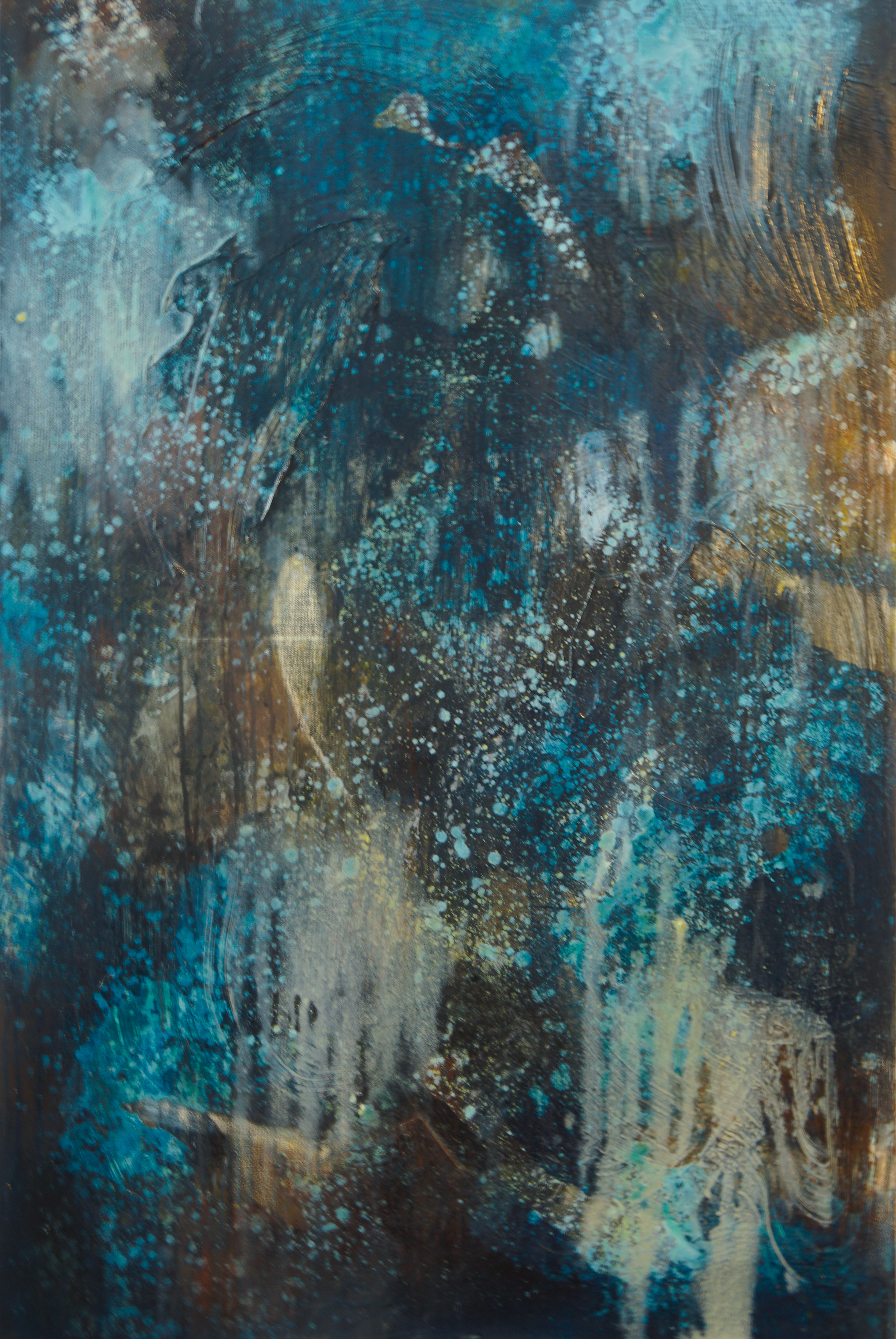 Tầng không 16 Size: 100x100cm Material: Synthetic material Artist: Nguyễn Thành Nhân Year: 2024