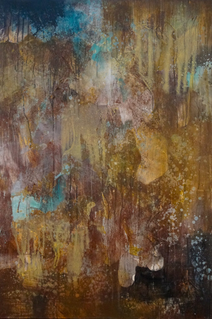 Tầng không 17 Size: 100x100cm Material: Synthetic material Artist: Nguyễn Thành Nhân Year: 2024