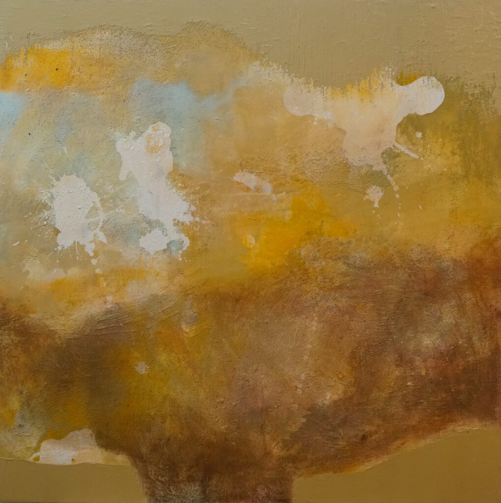 Tầng không 5 Size: 100x100cm Material: Synthetic material Artist: Nguyễn Thành Nhân Year: 2024
