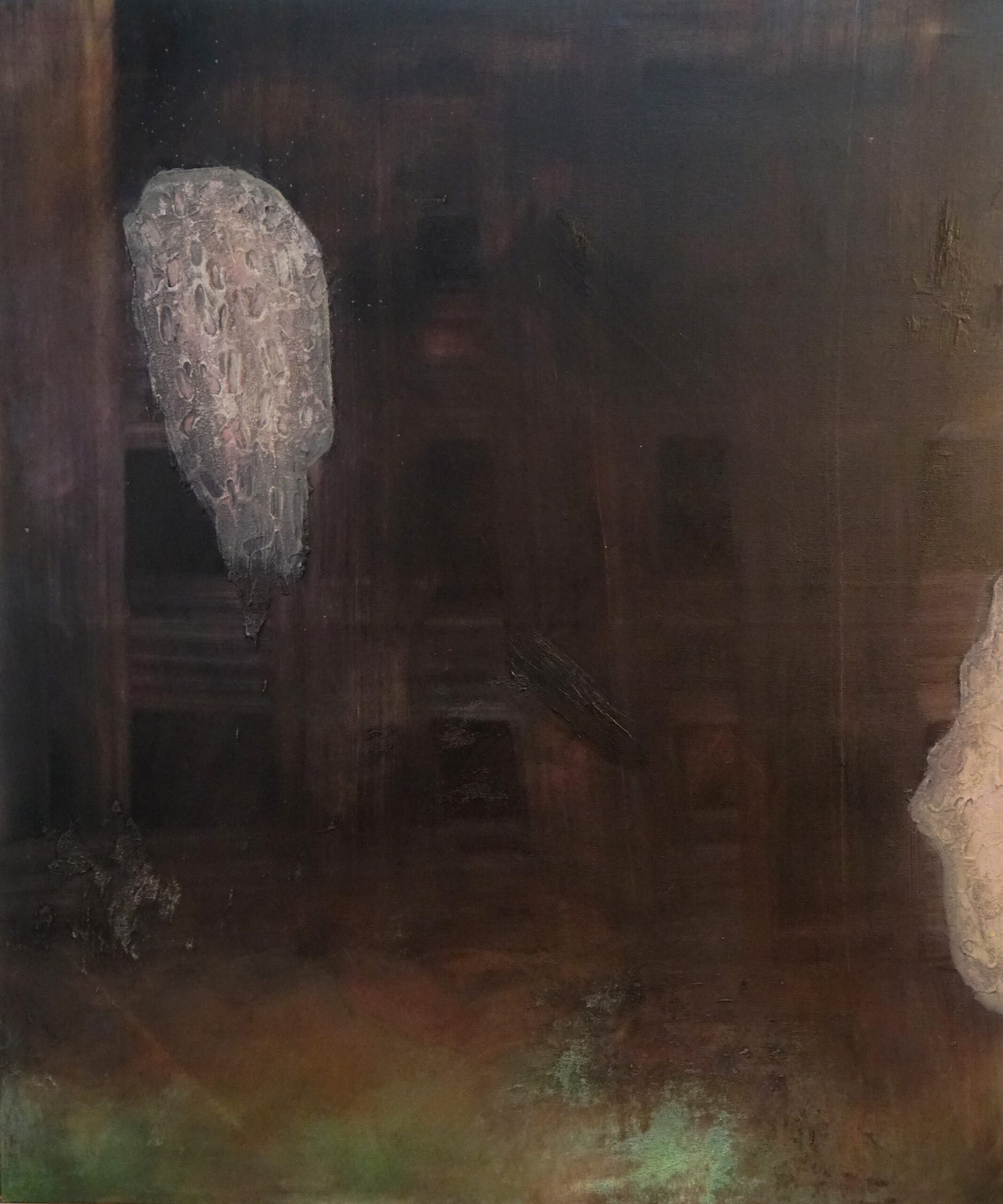 Tầng không 7 Size: 100x100cm Material: Synthetic material Artist: Nguyễn Thành Nhân Year: 2024